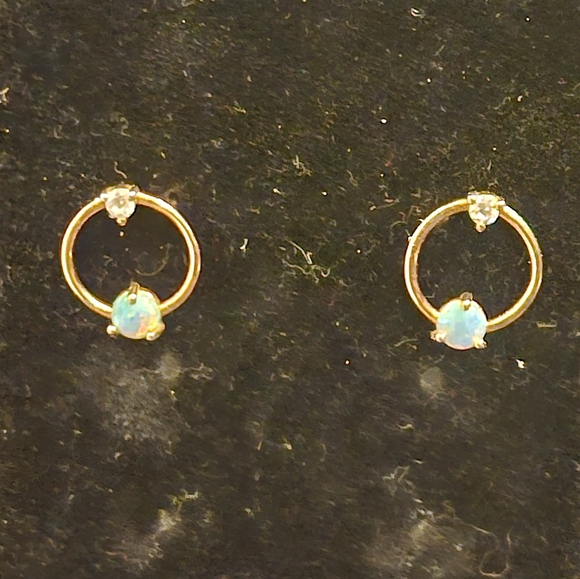 Gold tone Earrings - Picture 2 of 4